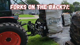 Transforming My Tractor with a Custom Skid Steer Adapter | MYTEE Products Quick Tach Build