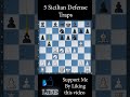 Part 7 5 Sicilian Defense Trap for White