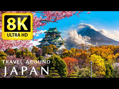 Japan Tour 8K ULTRA HD - Travel to the best places in Japan with music