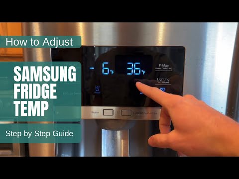 How to Adjust Samsung Fridge Temperature