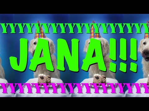 HAPPY BIRTHDAY JANA! - EPIC Happy Birthday Song