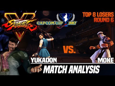 SFV Match Analysis: Capcom Cup 2017 TOP 8 - Yukadon vs. Moke
