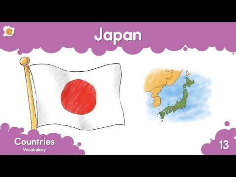 Countries of the World - Nations Vocabulary for Kids