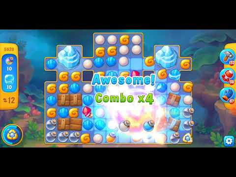 Fishdom. 5928 level no boosters and diamonds