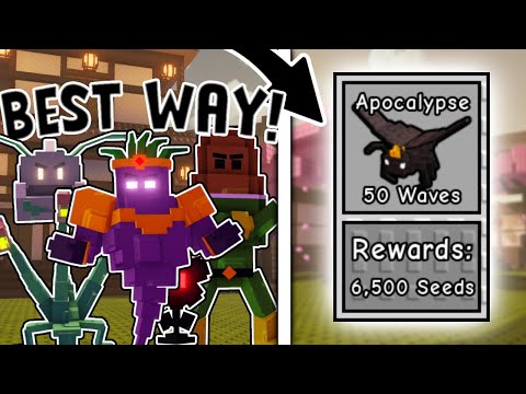 BEST WAY to Beat Dojo Apocalypse Duo in Garden Tower Defense