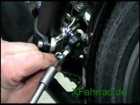 XFahrrad.de - adjust the front derailleur correctly