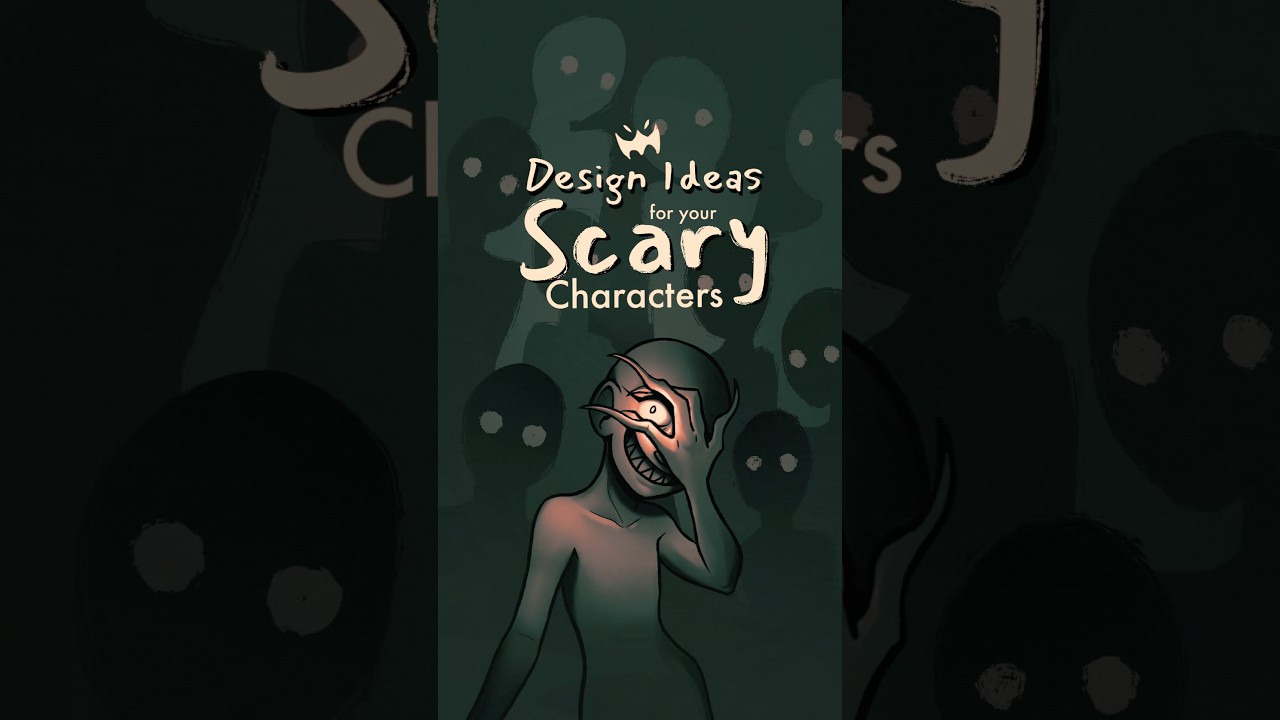 character design ideas for your scary characters 👁️🐦‍⬛ #art #oc #ocs #originalcharacter #drawing