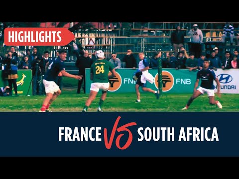Rugby - South Africa vs France - u18 International Series - 8 August 2025