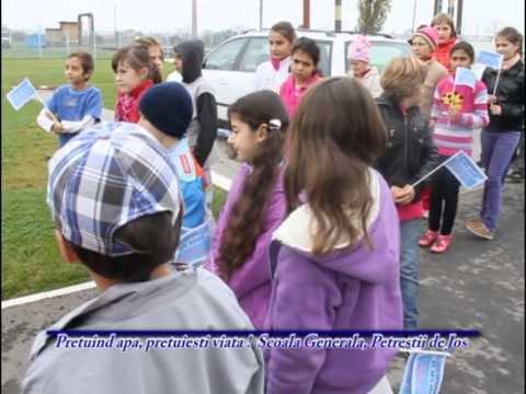 PRETUIND APA PRETUIESTI VIATA   SCOALA PETRESTII DE JOS