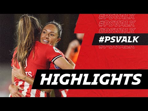 BACKHEEL assist from SIMON 😍 | HIGHLIGHTS PSV Vrouwen - VV Alkmaar