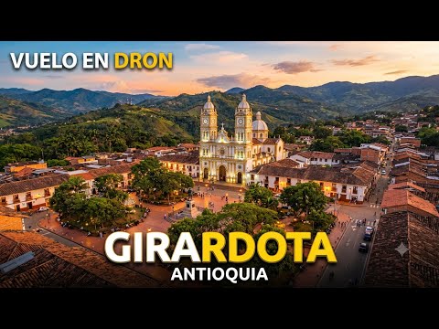 Girardota, Antioquia desde el aire | Vuelo increíble en Dron 4K