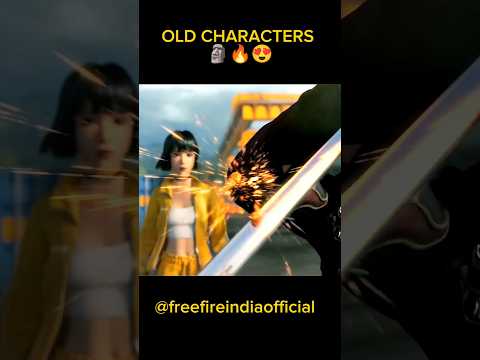 OLD CHARACTERS free fire