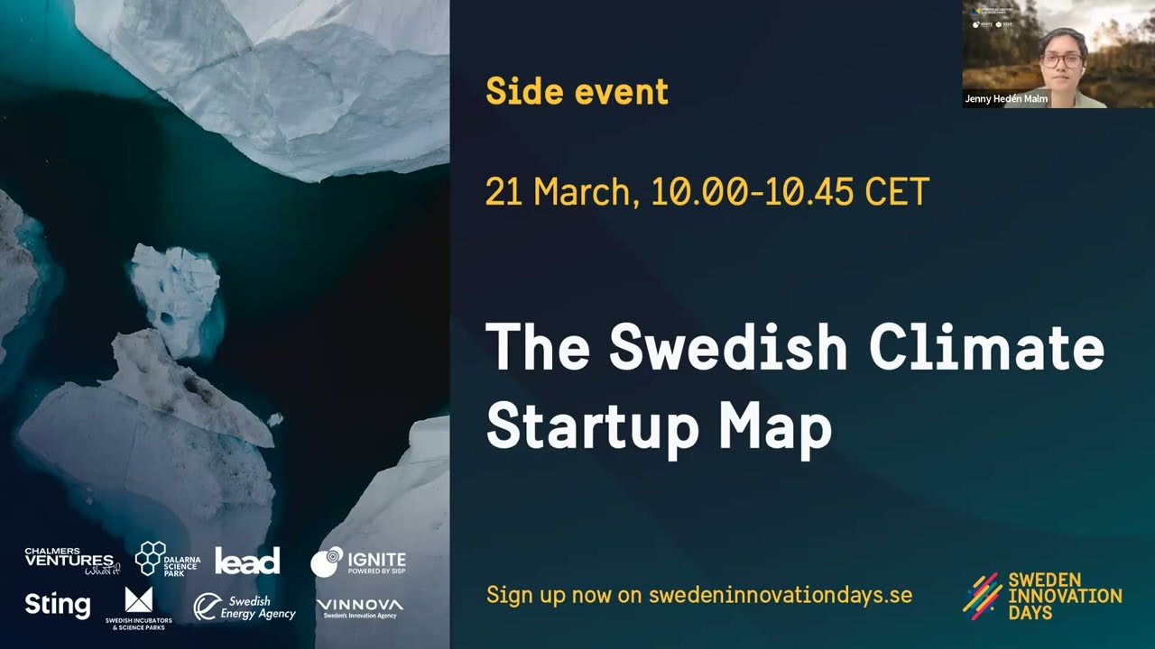 The Swedish Climate Startup Map