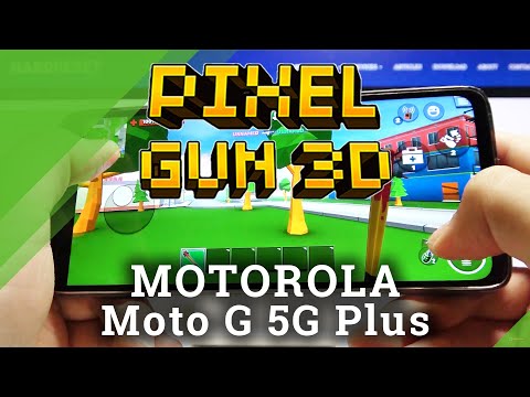 Pixel Gun 3D Performance Test on Motorola Moto G 5G Plus - Gaming Quality Checkup