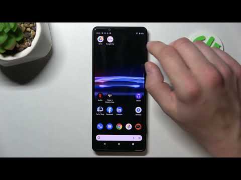 How to Turn On/Off Airplane Shortcut in Sony Xperia Pro I - Find and Operate Airplane Mode
