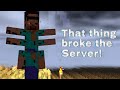 What We Saw Before The Server Broke Minecraft Creepypasta