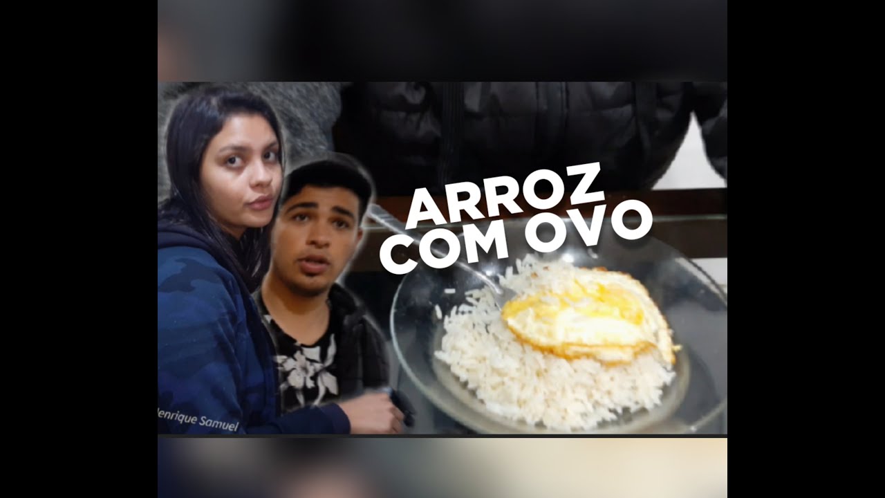 Marido reclamou porque só tinha ARROZ COM OVO|Henrique Samuel