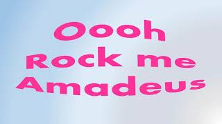 Rock Me Amadeus by Falco, lyric video