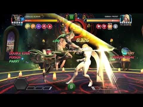 Corvus Glaive vs. Emma Frost, Uncollected EQ: Two Solos