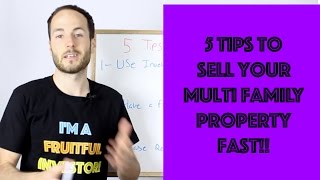 5 Tips To Sell Your Kitchener Multi Family Property FAST!
