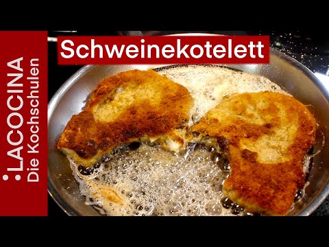Küchenbasics der deutschen Küche: knusprig paniertes Schweinekotelett wie von Oma | La Cocina