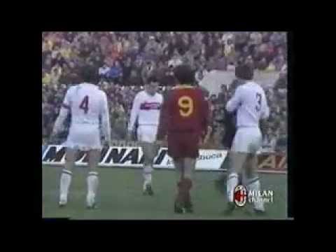 Roma-Milan 1-2 stagione 86-87