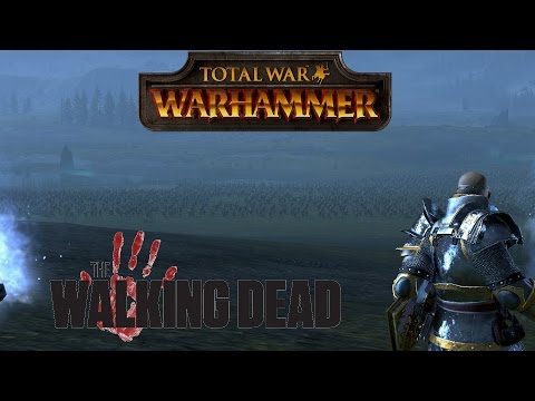 Total War: Warhammer - 6000 Zombies vs 7 Heroes #1