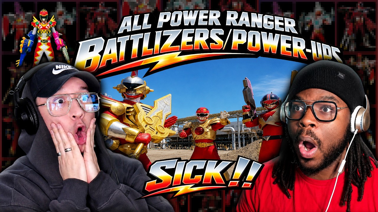 NEVER SEEN THESE POWER RANGERS BATTLIZERS / POWER-UPS - LET'S RANK THEM!