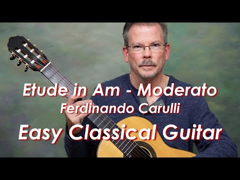 Etude in Am - Moderato - Ferdinando Carulli