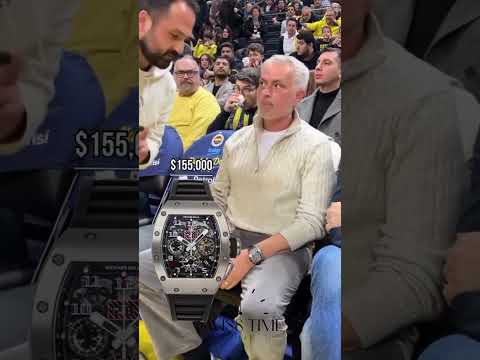 José Mourinho Spotted in a £125K Richard Mille Watch! ⌚🔥 #Shorts #Josemourinho #Richardmille