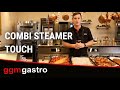 Commercial Combi Steamer - Touch Control – 12× GN 1/1 – with Automatic Wash System & Core Temperature Probe