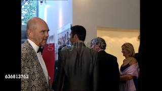 Brian May, Roger Taylor &amp; George Michael at Maybe Baby premiere 31.05.2000