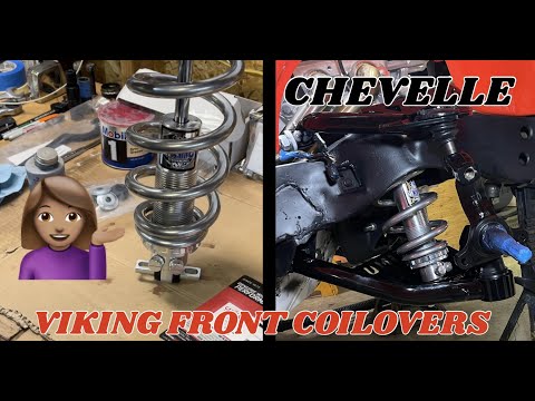 How To Install Viking Front Coilovers On A 1971 Chevelle Malibu w/ UMI Tubular Control Arms
