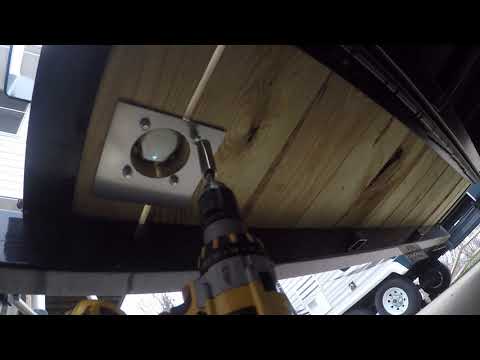 Installing Recessed D-Rings (Rope Rings) On Your Trailer