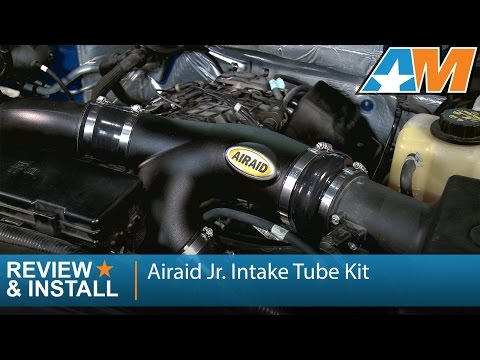 2011-2014 F-150 (3.5L EcoBoost) Airaid Jr. Intake Tube Kit-Red SynthaMax Dry Filter Review & Install