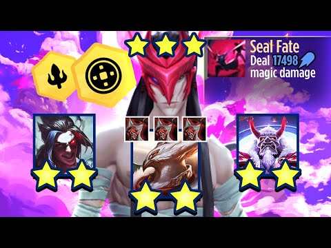 yone 3 ult does 17500 damage ... full legendary fortune team ... | TFT | Teamfight Tactics Fates