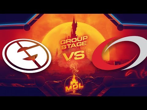 Evil Geniuses vs compLexity Game 2 - MDL Paris Major NA Qualifiers: Group Stage