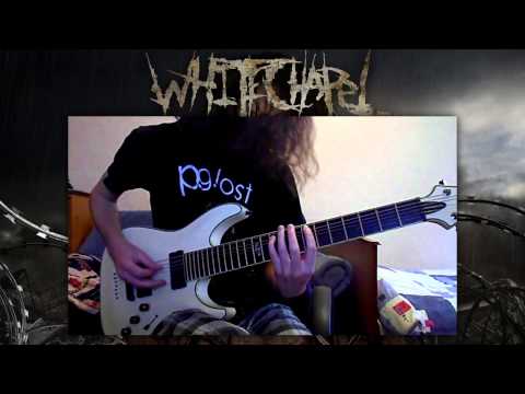 Whitechapel - OfLegions + Messiahbolical (guitar cover)