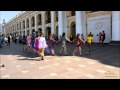 Танцевальный флэшмоб на День России 