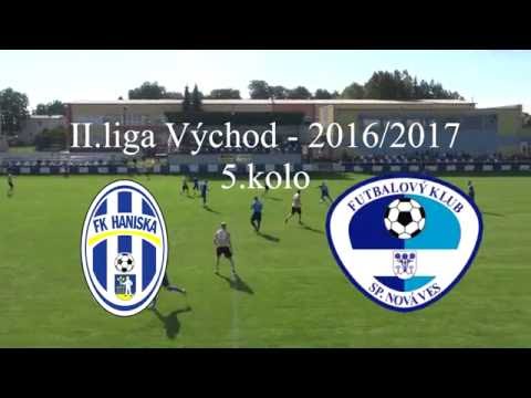 II.liga Východ 2016/2017 - FK Haniska - FK Spišská Nová Ves 3:1