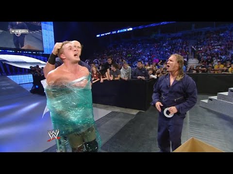Jessie and Festus kidnap Kenny Dykstra: WWE SmackDown August 29, 2008 HD