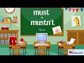 Must Mustn't Quiz | Elementary Level English Grammar Quiz for Kids | ESL Easy Practice Quiz