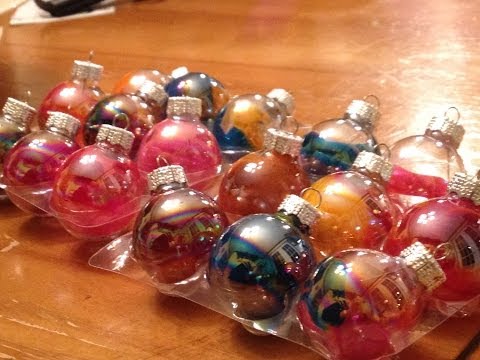 How to: COLOR YOUR ORNAMENTS!