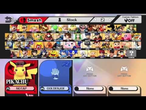 CFAS Wednesday Night Strikes (10/21/2015) - WR2 - GoldenJoe (Mario) vs. Neenah (Pikachu)
