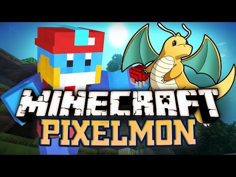 Minecraft - PIXELMON (POKEMON MOD) "DRAGONITE+LONG EPISODE!" - w/ Husky - #17