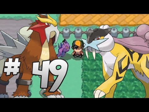 Let's Play Pokemon: HeartGold - Part 49 - Entei & Raikou