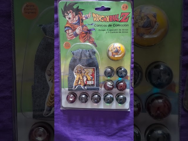 Vídeo relacionado con Toei Animation Canicas Dragon Z, 7 Bolas de Cristal 22mm, Juego de Canicas, Goku, Anime, Vidrio Verde, Bolsa, Tema y Personaje Licenciados, 36 Meses, Unisex, 7 Count