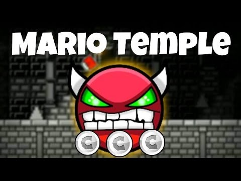 Geometry Dash [2.0] - Mario Temple by Davjt123 (3 Coins)