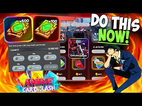 Use This Method NOW To Grind XP Books In Anime Card Clash!