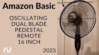 Amazon Oscillating Fan - Hands On Setup - Features - Testing - 2023